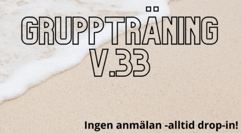 Gruppträning v.33