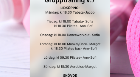 Gruppträning v.7